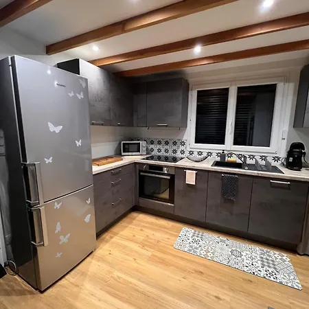 Feriehus Duplex Cosy Acces Piscine , Cour Fermee, Parking Et Borne Ve Crottet
