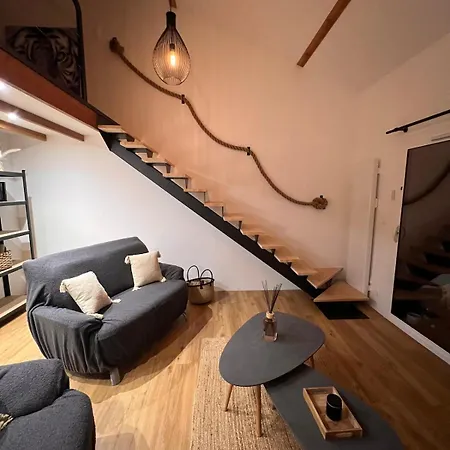 Duplex Cosy Acces Piscine , Cour Fermee, Parking Et Borne Ve Feriehus